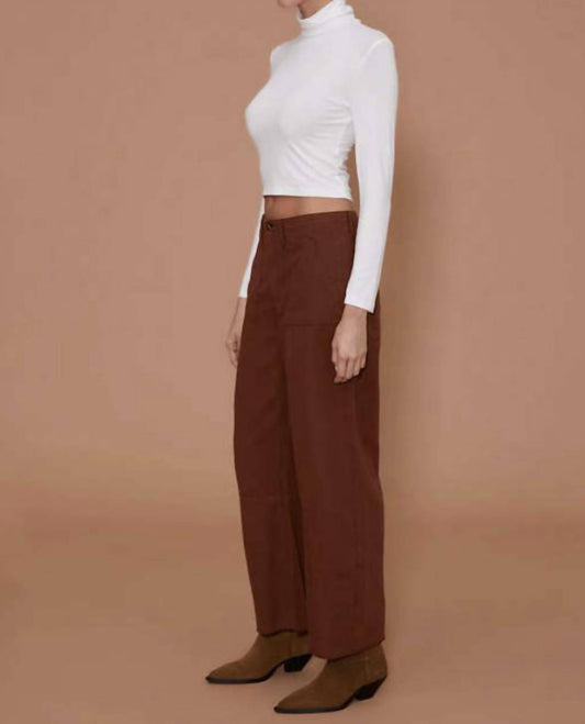 Le Jean - Utility Soft Barrel Pants