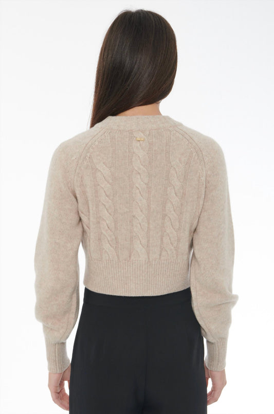 Toccin - Rita Cable Knit Cashmere Cardigan