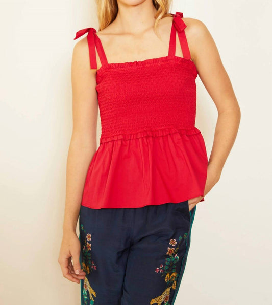 Caballero - Colette Smocked Top