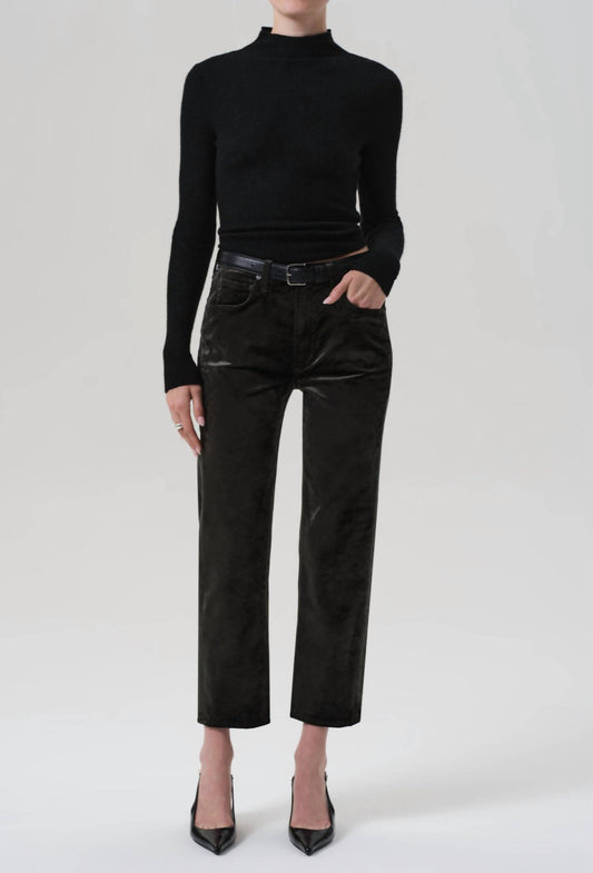 Citizens Of Humanity - Delfina High Rise Straight Velvet Pants