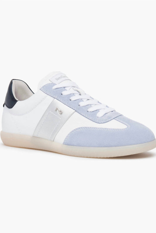 Nerogiardini - Women's Mixed Leather Low-top Tennis Sneakers