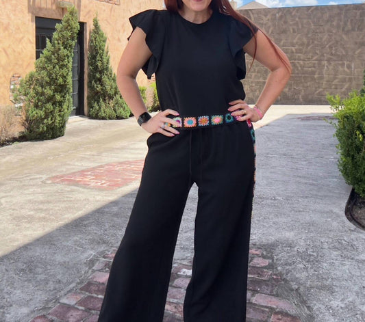 Entro - Retro Squares Pants