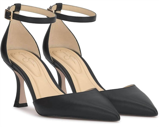 Jessica Simpson - Women's Foxena Pointed Toe Ankle Strap Pump