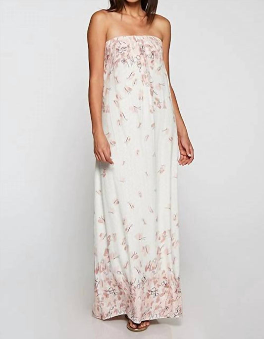 Lovestitch - FLORAL HALTER TIE MAXI DRESS