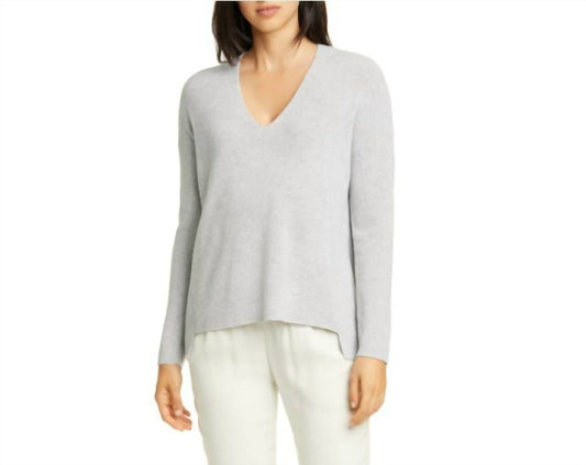 Eileen Fisher - Merino Wool Boxy Shimmer Sweater