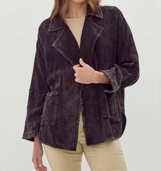 Jodifl - Cotton Gauze Blazer