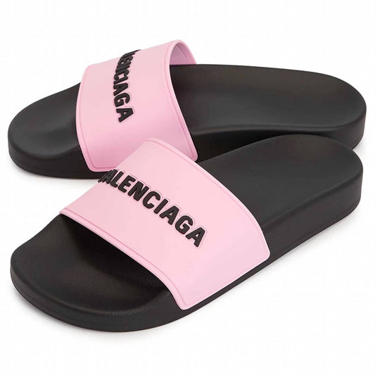 Balenciaga - Women's Pool Slides With Logo