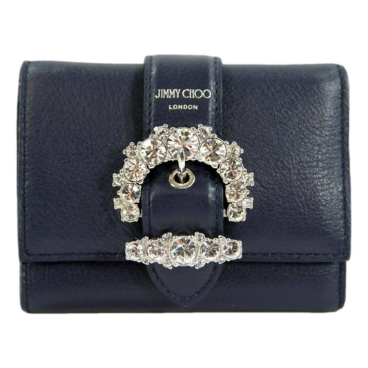 Jimmy Choo - Women's Cheri Leather Trifold Card Case Walllet