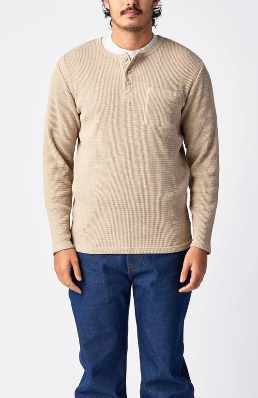 Seager Co. - Men's Sawpit Henley Thermal Top