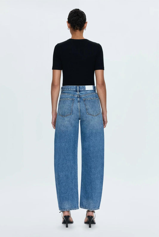 Pistola - Wes High Rise Barrel Denim Jeans