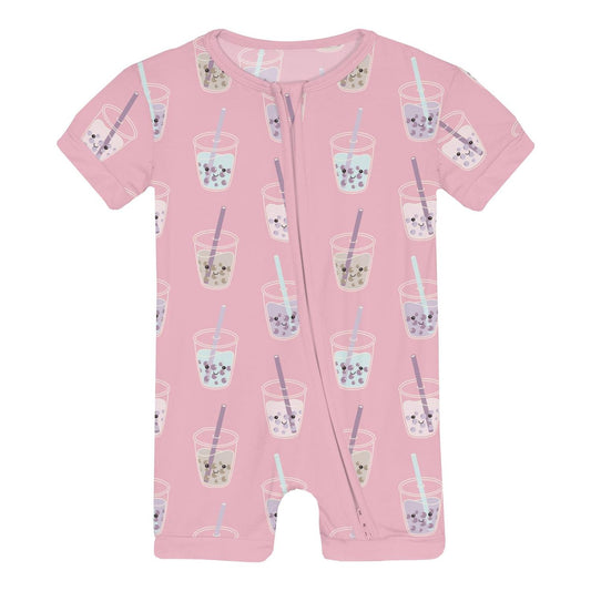 Kickee - Infant & Toddler Gril's Shorty Sleeper With Zipper