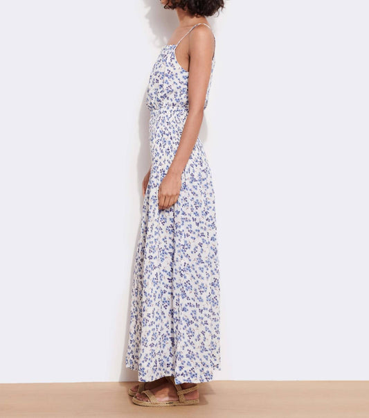 Sundry - Ditsy Smocked Maxi Dress