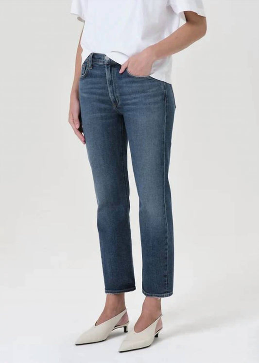Agolde - Kye Mid Rise Straight Crop Jean