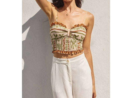 Dress Forum - Smocked Crop Top