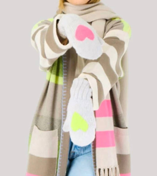 Kerri Rosenthal - Women's Silver Fox Patch Mittens