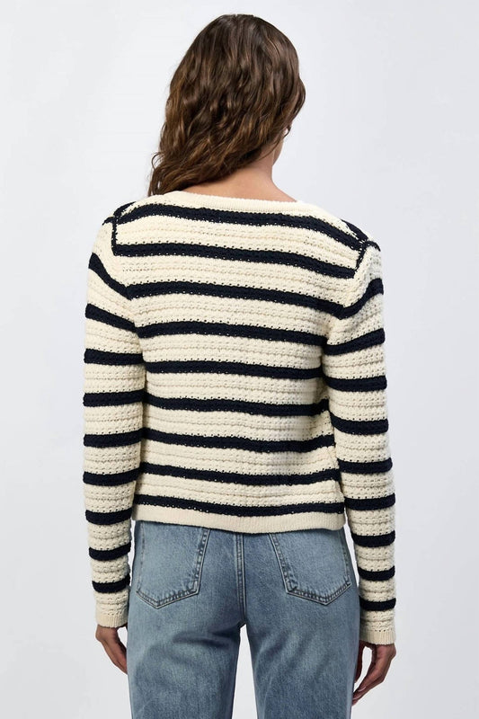 Dear John Denim - Cambria Stripe Cardigan - acrylic - cardigans - clothing
