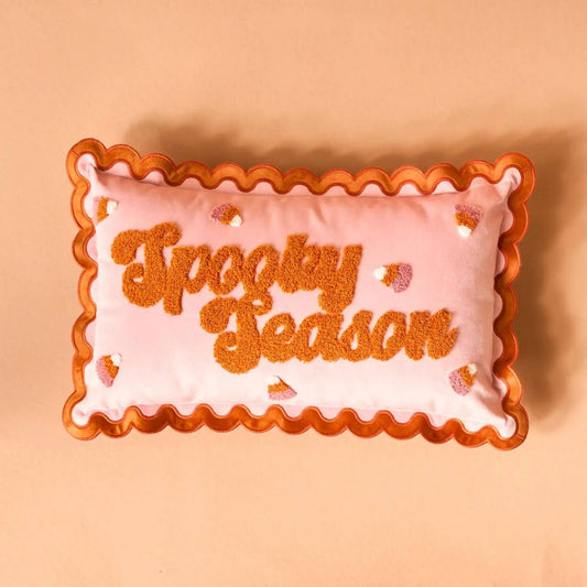 The Darling Effect - Scalloped Rectangle Throw Pillow