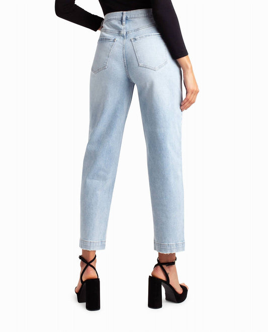 Nicole Miller - Sutton Place High Rise Pleated Taper Jean