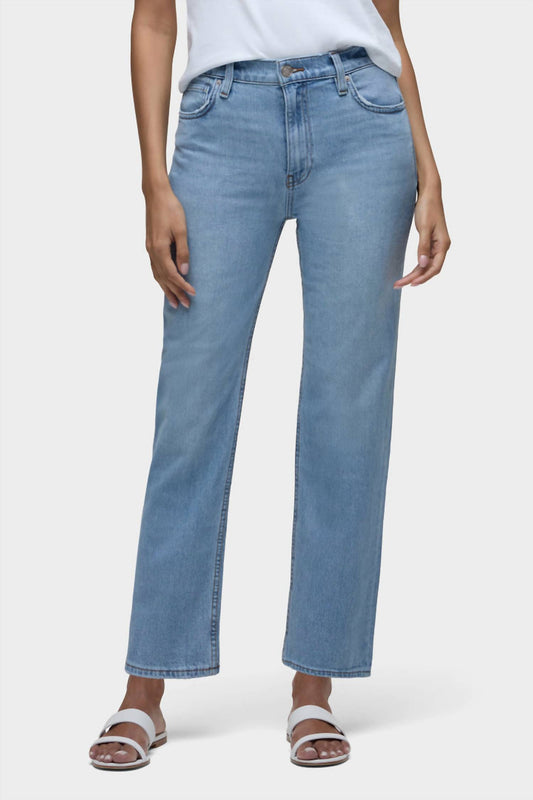 Hudson - Remi high rise straight ankle jean