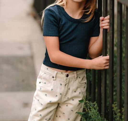 Rylee + Cru - Scallop Tee