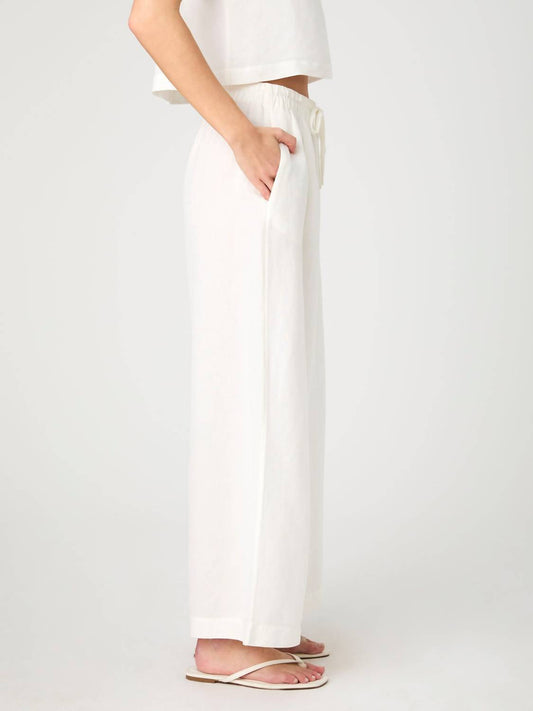 French Connection - Birdie Linen Wide Leg Trouser
