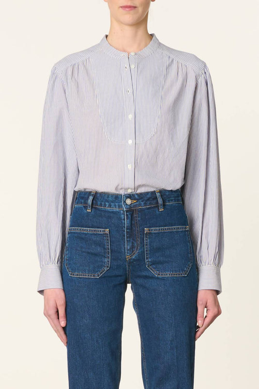 Vanessabruno - Florisse Button Front Blouse