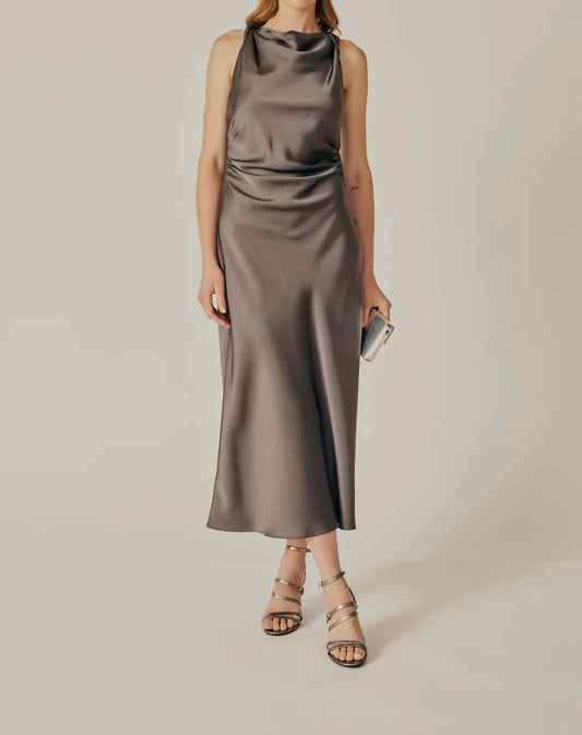 Deluc - Acer Sleeveless Maxi Dress - clothing - dresses - grey