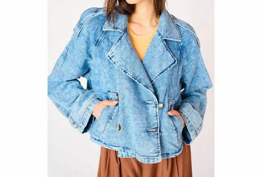Dex - Dex Denim Jacket - blue - clothing - cotton - blend