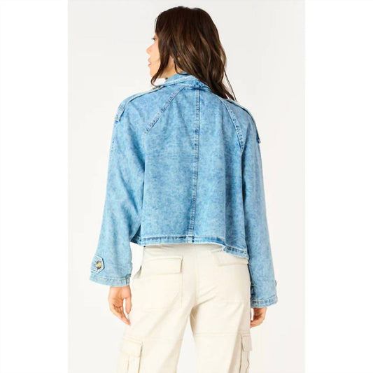 Dex - Dex Denim Jacket - blue - clothing - cotton - blend