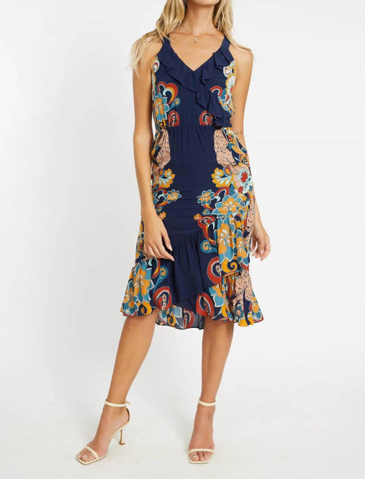 Caballero - Women's Cosmic Cheetah Tilda Dress