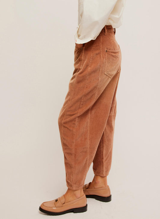 Free People - Good Luck Mid-Rise Barrel Pant