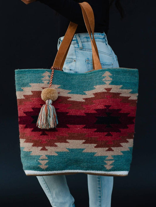 Panache Apparel - Women's Southwestern Aztec Tote Bag