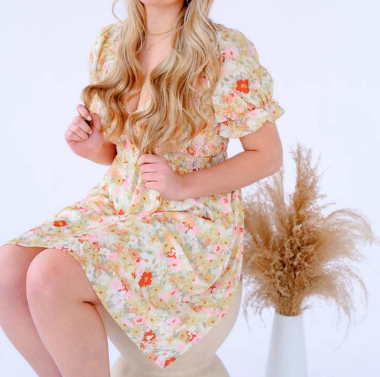 Staccato - Flower Power Mini Dress