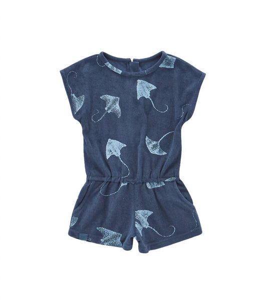 Omamimini - Girls' Terry Romper