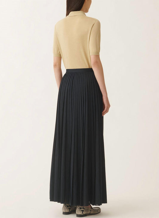 Fabiana Filippi - Pleated Muslin Midi Skirt