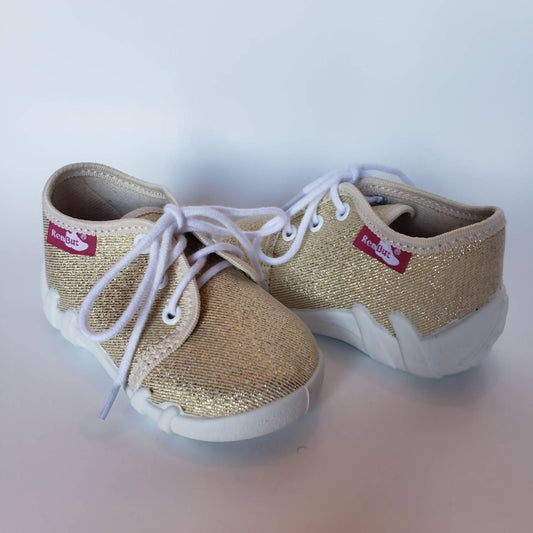 Renbut Shoes - Girl's 3-eyelet Lace-up Oxford Sneakers