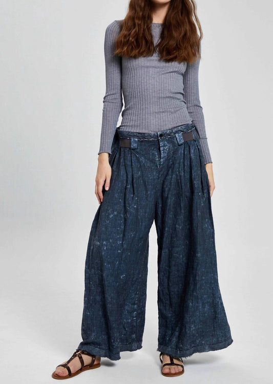 Umit Unal - Linen Wide Leg Pants