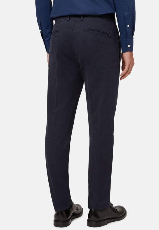 Boggi Milano - Stretch Cotton Straight Fit Dress Pant