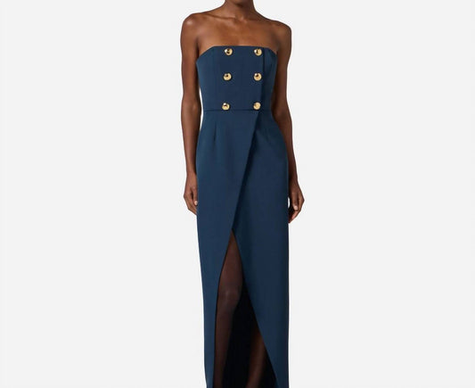 Elisabetta Franchi - Strapless Long Dress