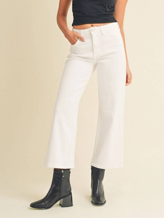 Just Black Denim - High Rise Wide Leg Jeans