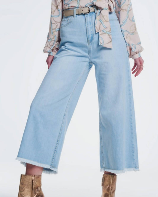 Q2 - Ava High Waist Wide Leg Jeans