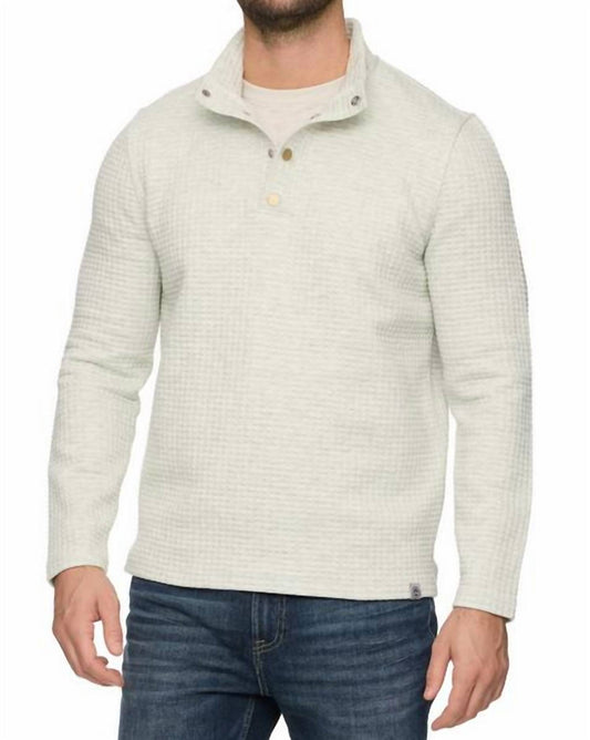 Flags & Anthem - Silverton Quilted Snap Mockneck Top