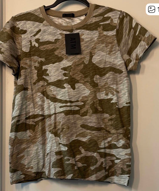 Atm - Women's Short Sleeve Camouflage Tee