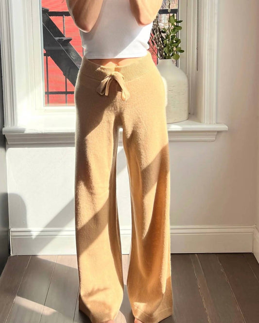 Crush - Cashmere Wide Leg Pant