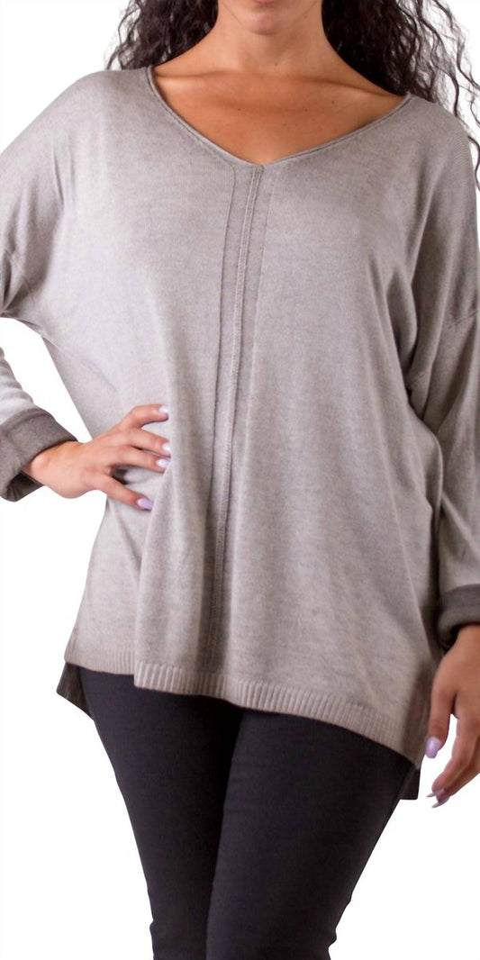 Gigi Moda - Donna Knit V-neck Sweater