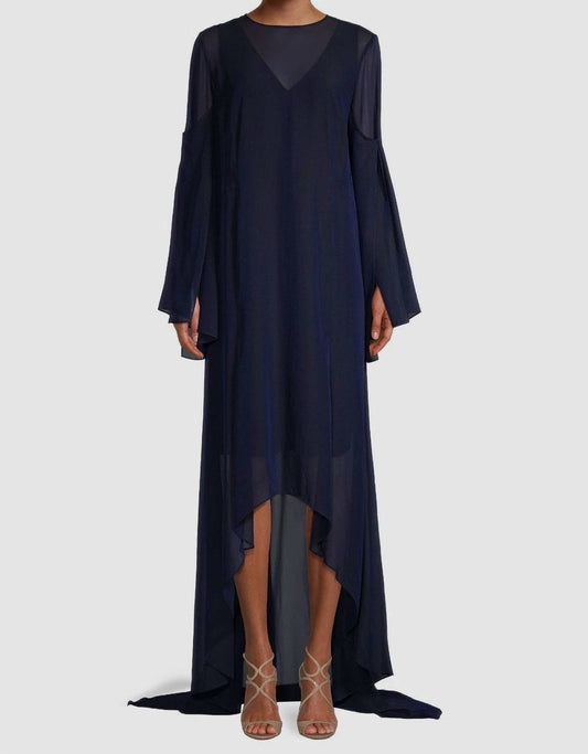 Akris Punto - Sheer Long Sleeve Dress With Liner