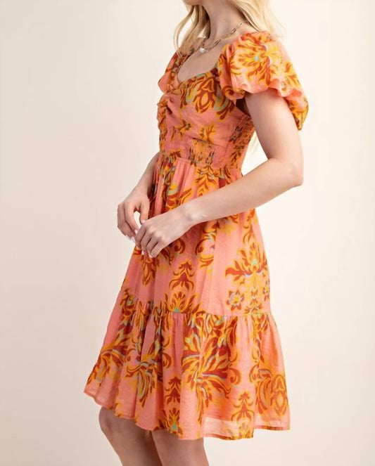 Gigio - Smocked Babydoll Dress