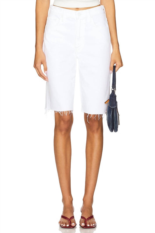 Mother - Maven Bermuda Fray Shorts
