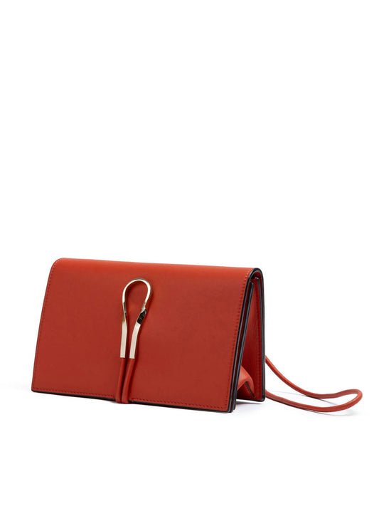 Giada - Women's Leather Clutch Bag
