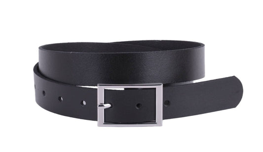 Most Wanted - Women's Classic Rectangle Buckle Leather Belt